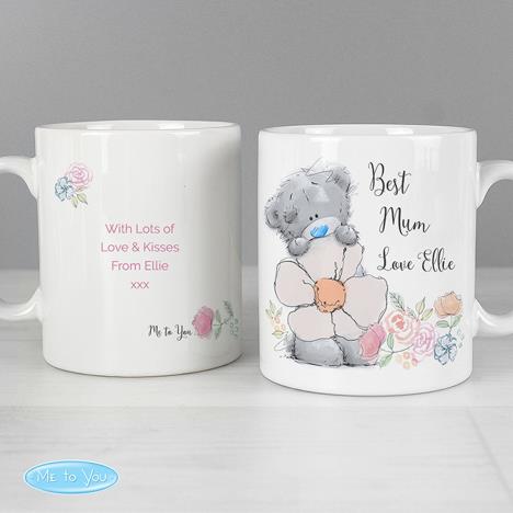 Personalised Me to You Bear Floral Mug Extra Image 1